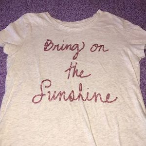 A ‘Bring On the Sunshine’ Shirt!
